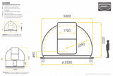 BAADER ADVANCED SLIT-DOME 5.3m