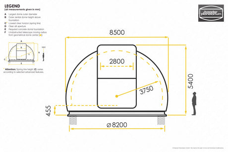 BAADER ADVANCED SLIT-DOME 8.5m